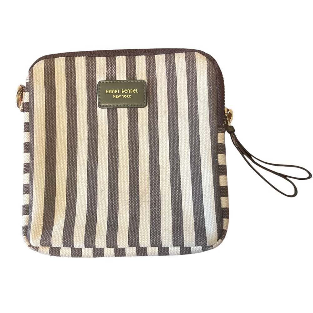 Henri Bendel Striped Pouch